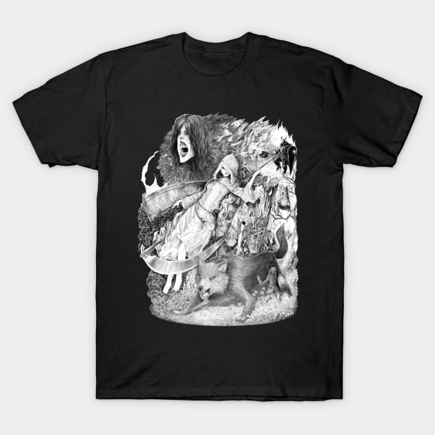 Painted World of Ariandel T-Shirt by andrerb